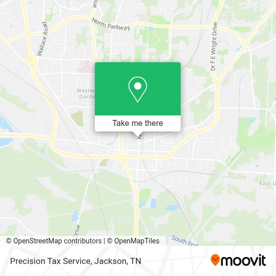 Precision Tax Service map