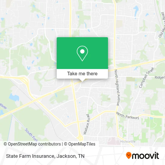 State Farm Insurance map