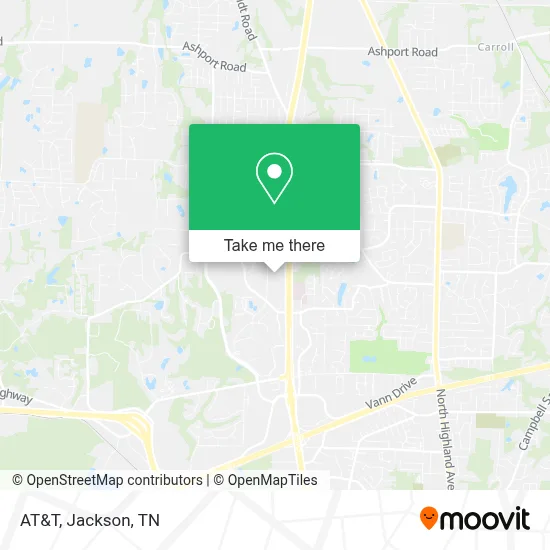 At&T map