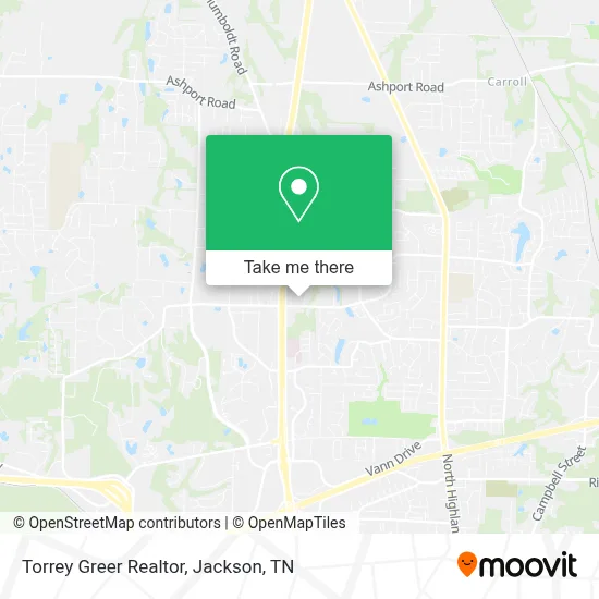 Torrey Greer Realtor map