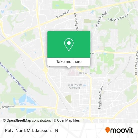 Rutvi Nord, Md map