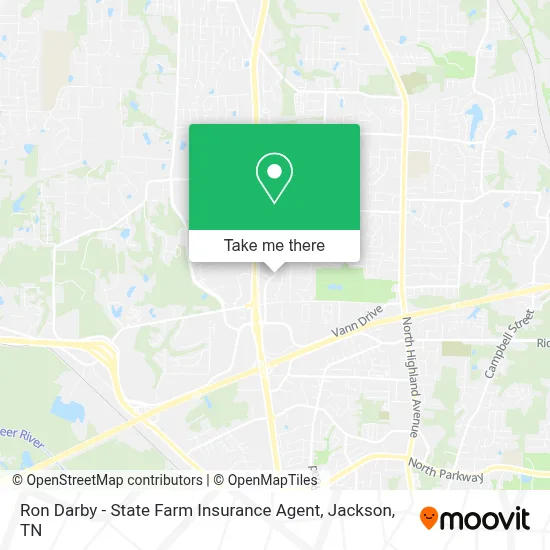 Ron Darby - State Farm Insurance Agent map