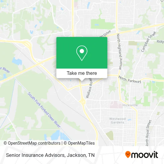 Senior Insurance Advisors map