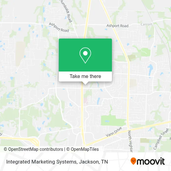 Integrated Marketing Systems map