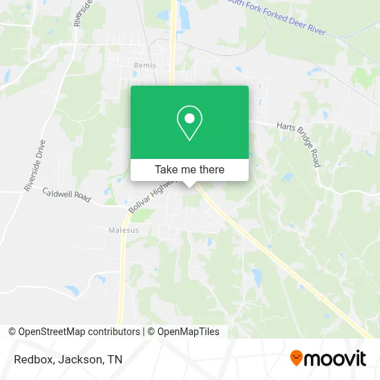 Redbox map