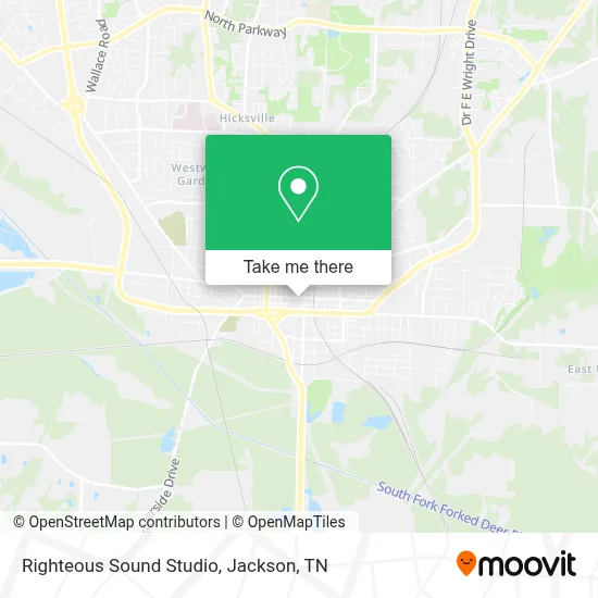 Righteous Sound Studio map