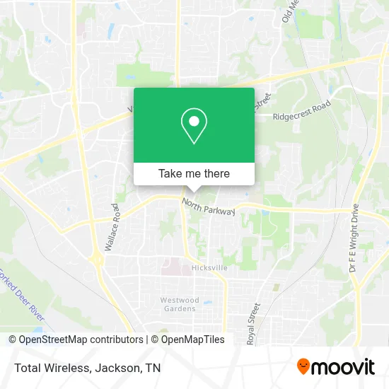 Total Wireless map