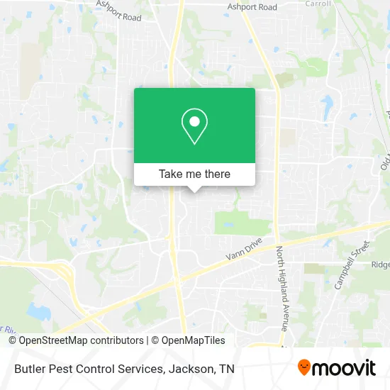 Butler Pest Control Services map