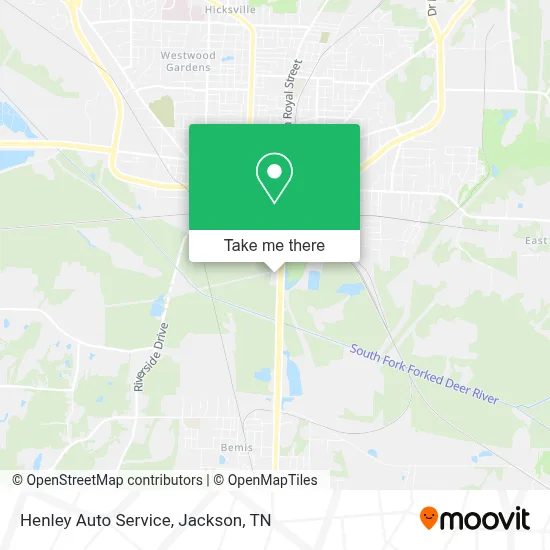 Henley Auto Service map
