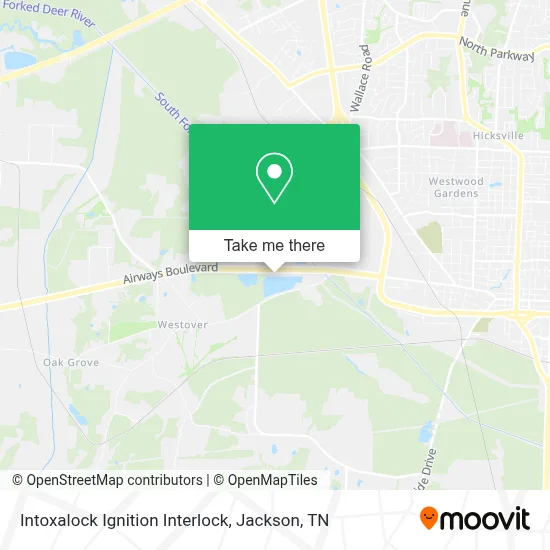 Intoxalock Ignition Interlock map
