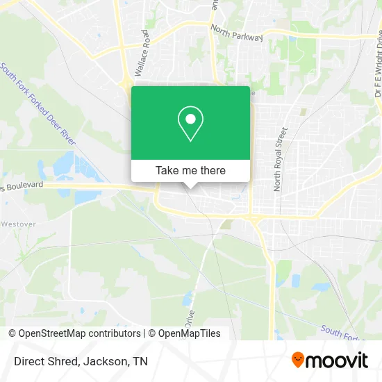Direct Shred map