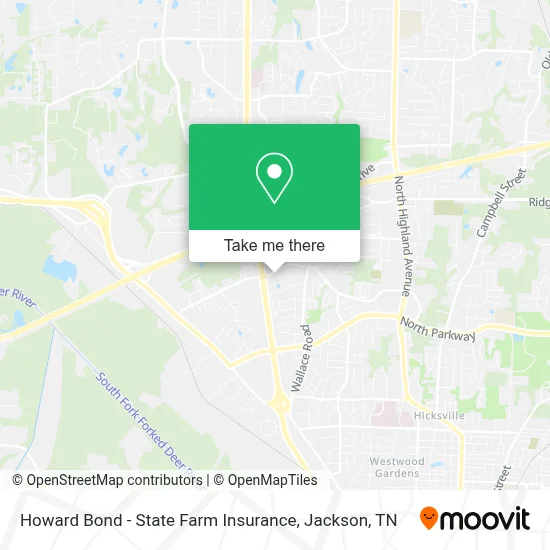 Howard Bond - State Farm Insurance map