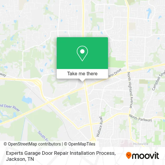 Experts Garage Door Repair Installation Process map