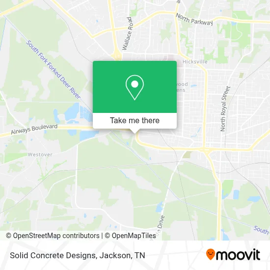 Solid Concrete Designs map