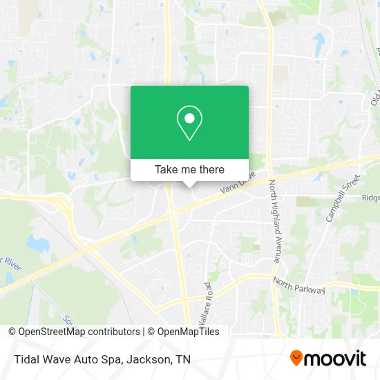 Tidal Wave Auto Spa map