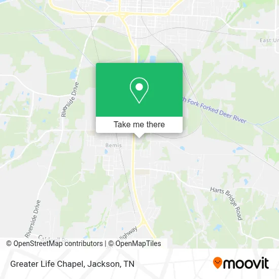 Greater Life Chapel map