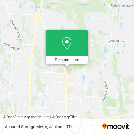 Assured Storage Metro map