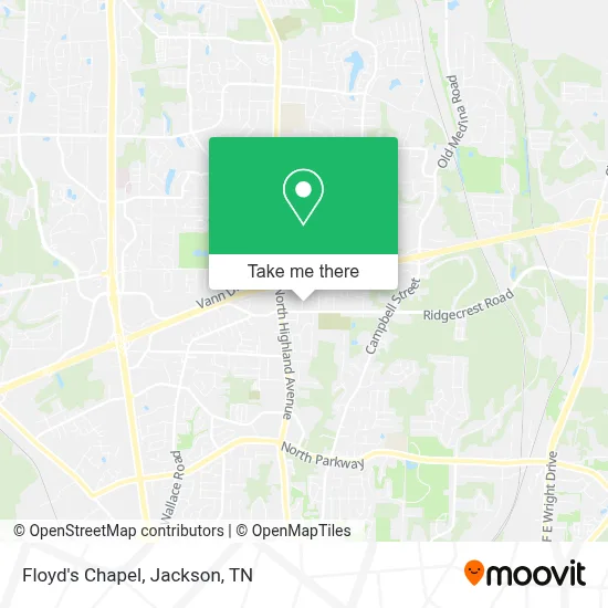 Floyd's Chapel map