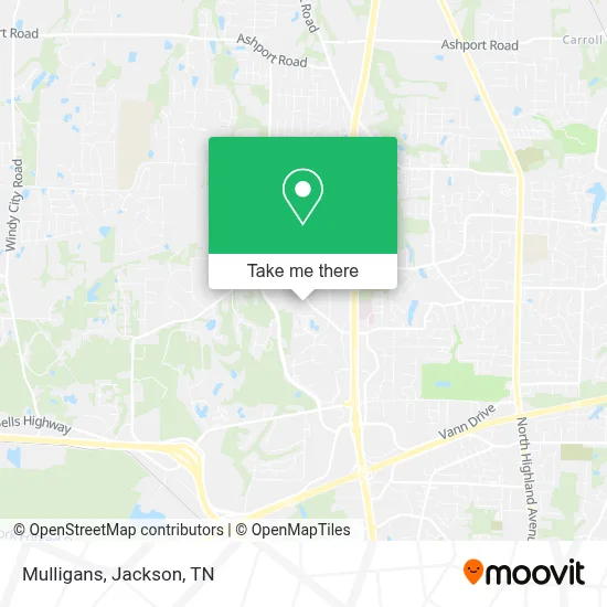 Mulligans map