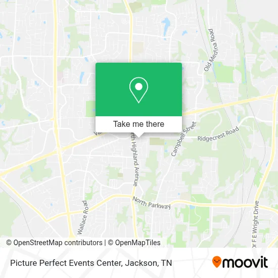 Picture Perfect Events Center map