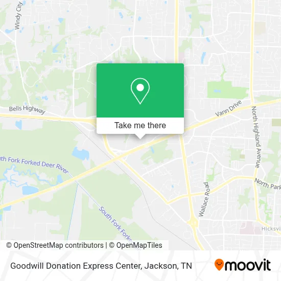 Goodwill Donation Express Center map