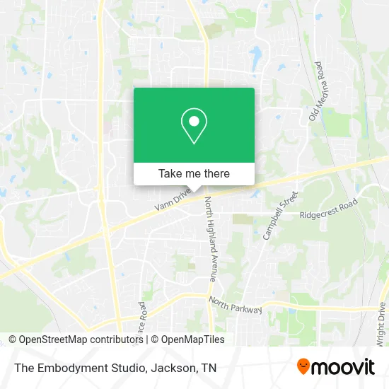 The Embodyment Studio map