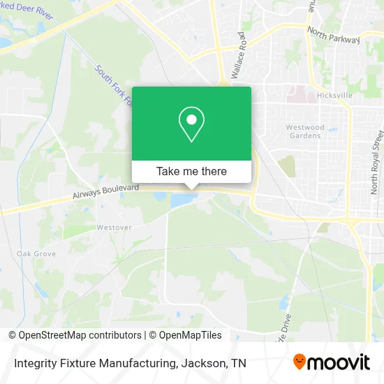 Integrity Fixture Manufacturing map