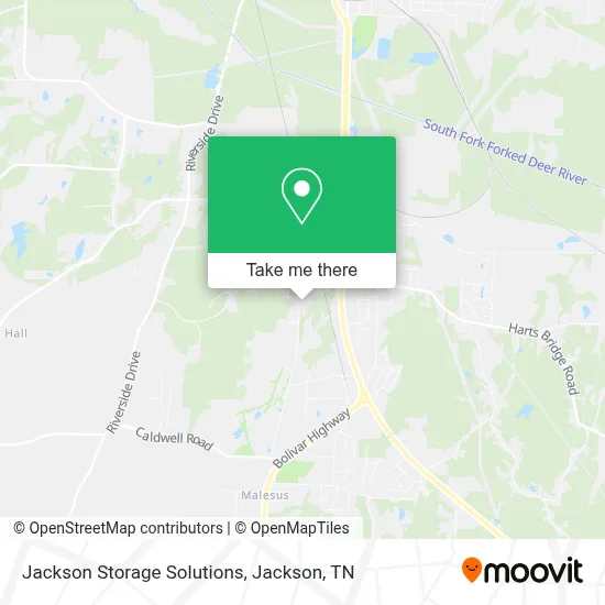 Jackson Storage Solutions map