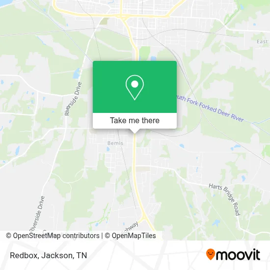 Redbox map