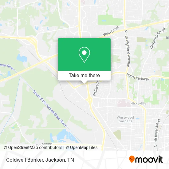 Coldwell Banker map