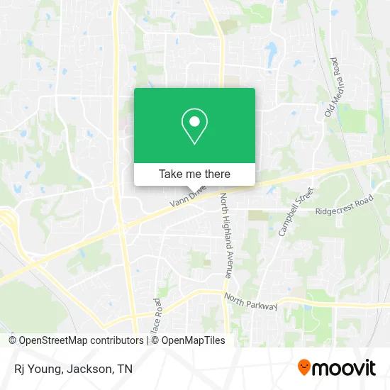 Rj Young map