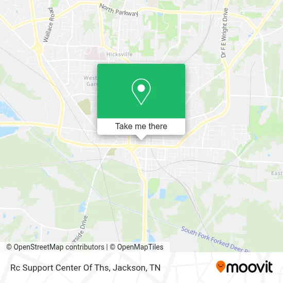 Rc Support Center Of Ths map