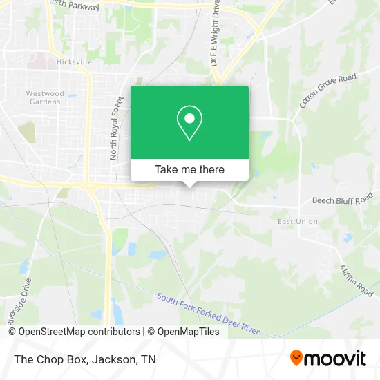 The Chop Box map