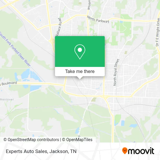 Experts Auto Sales map