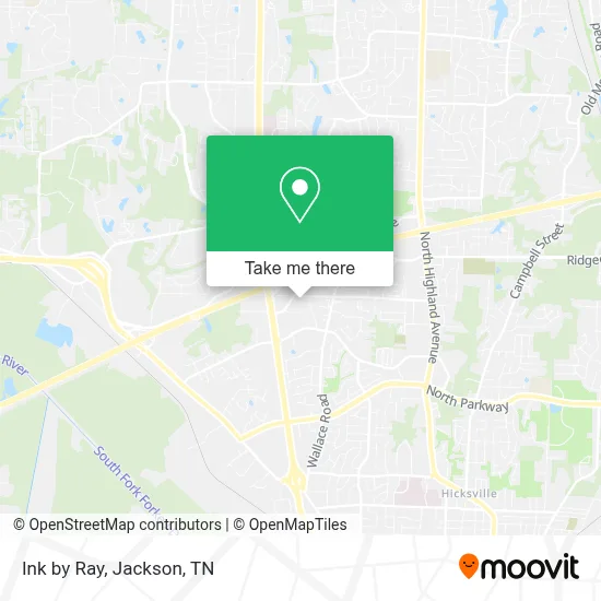 Ink by Ray map
