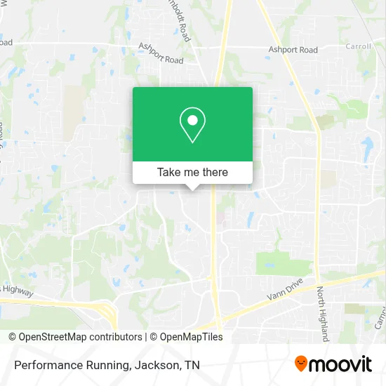 Performance Running map