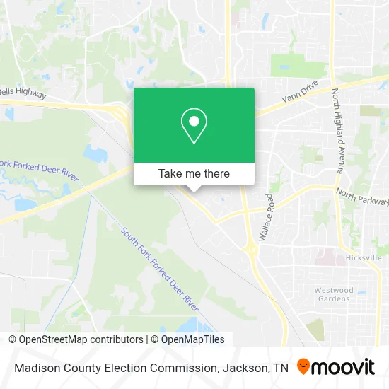 Madison County Election Commission map