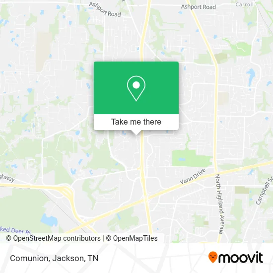 Comunion map