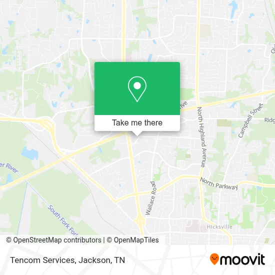 Tencom Services map