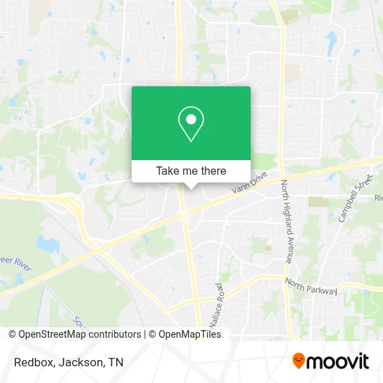 Redbox map