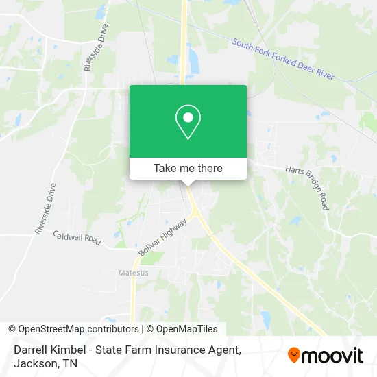 Darrell Kimbel - State Farm Insurance Agent map