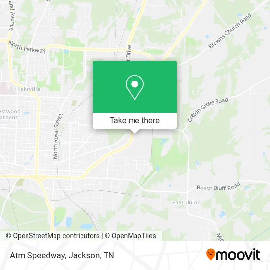 Atm Speedway map