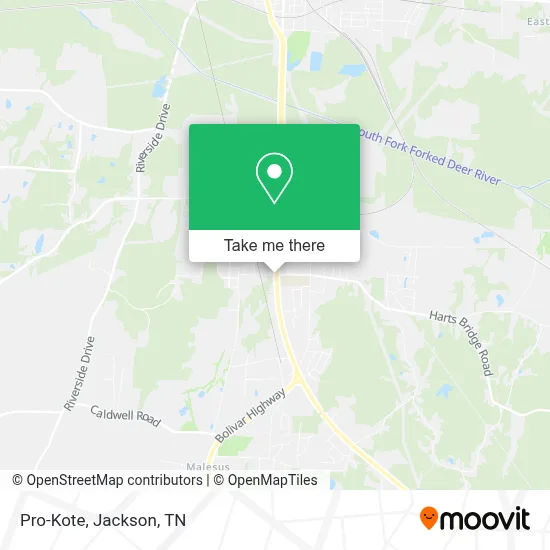 Pro-Kote map