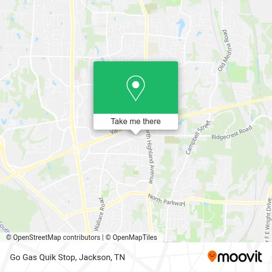 Go Gas Quik Stop map