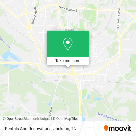 Rentals And Renovations map