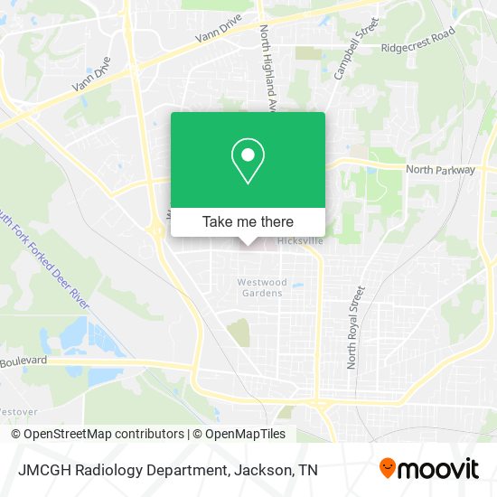 JMCGH Radiology Department map