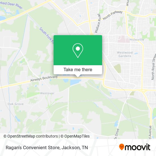 Ragan's Convenient Store map