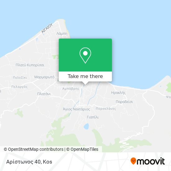 Αρίστωνος 40 map