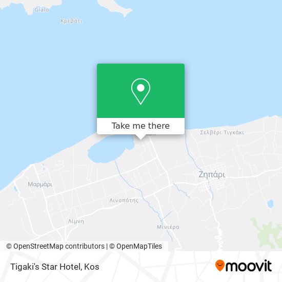Tigaki's Star Hotel map