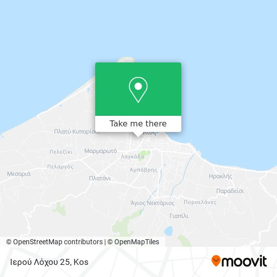 Ιερού Λόχου 25 map
